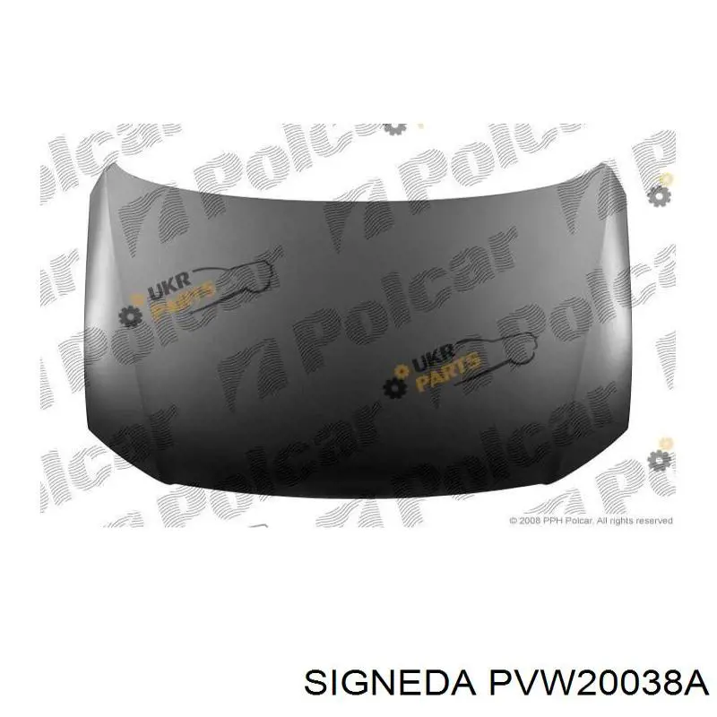 Капот PVW20038A Signeda