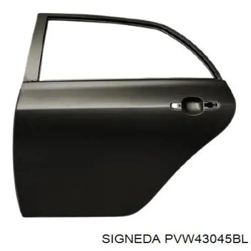 Направляющая переднего бампера левая Signeda PVW43045BL цена, от 5.10 USD