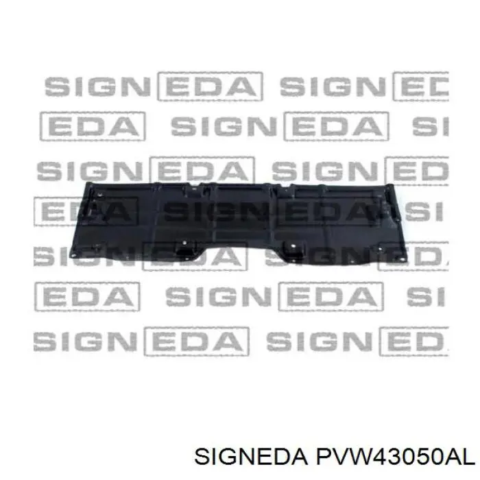 PVW43050AL Signeda consola do pára-choque dianteiro esquerdo
