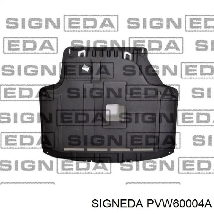Защита двигателя передняя на Skoda Octavia A5, 1Z5
