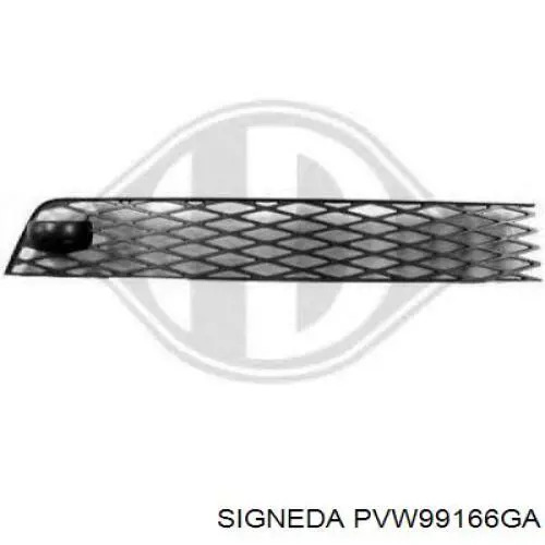 Купить PVW99166GA Signeda Решетка переднего бампера, центральная