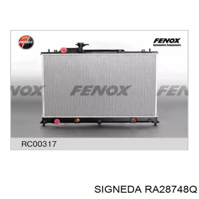 Радиатор RA28748Q Signeda