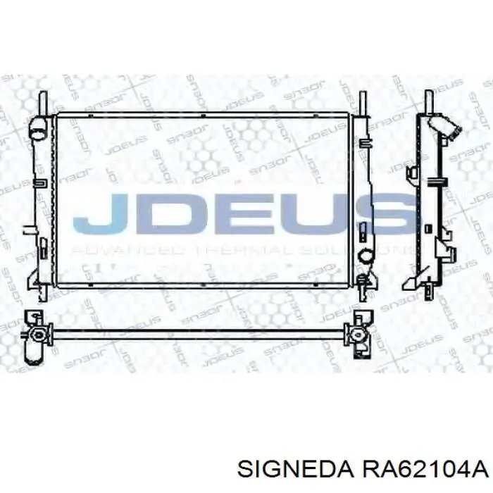 RA62104A Signeda радиатор