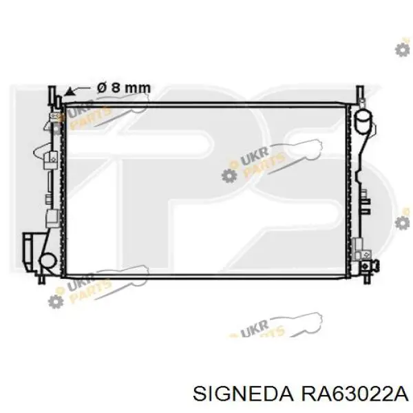 RA63022A Signeda радиатор