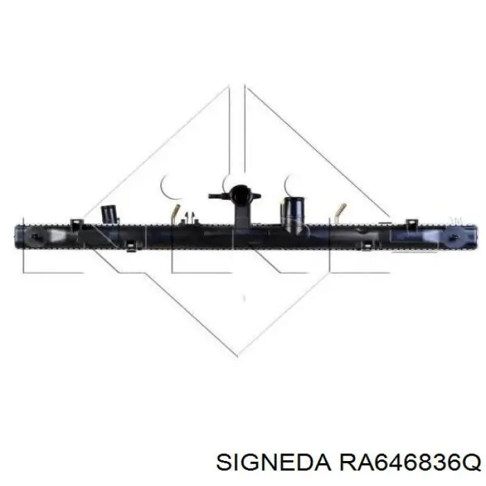 Радиатор FP70A882AV AVA
