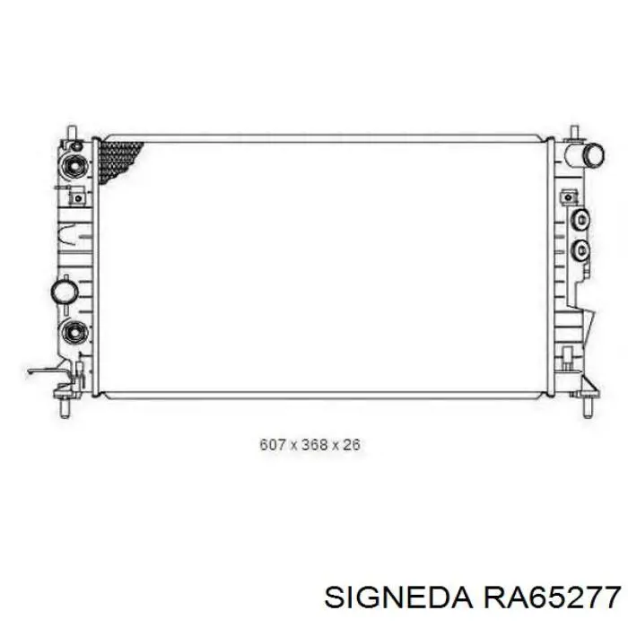 RA65277 Signeda Радиатор основной
