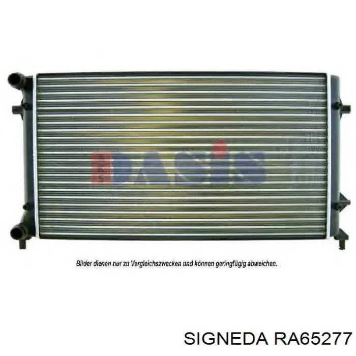 Радиатор охлаждения двигателя Signeda RA65277 цена, от 48.02 USD