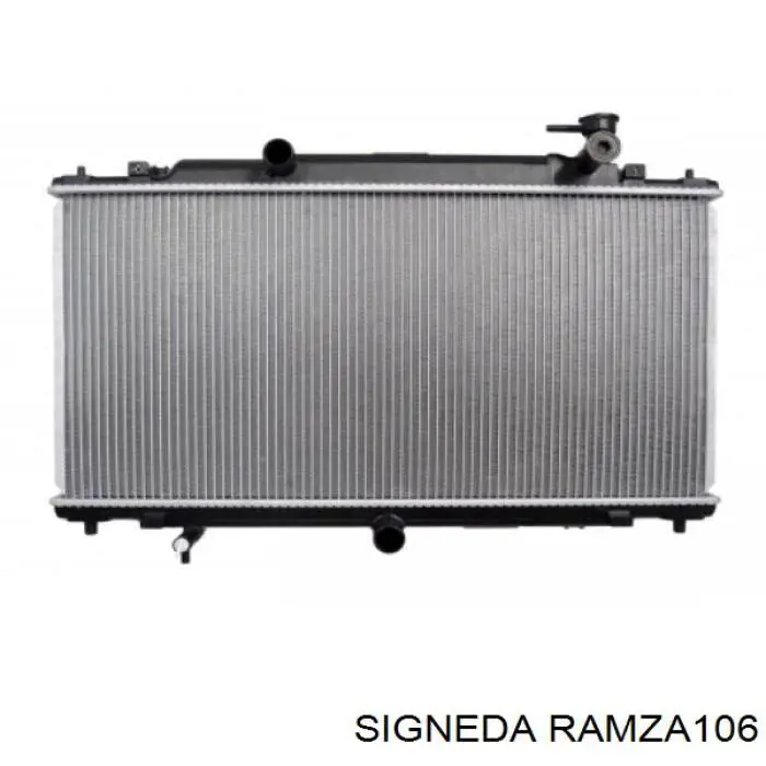 Радиатор охлаждения двигателя на Mazda 6  GJ
