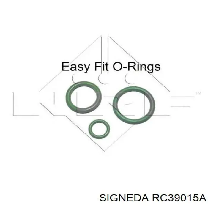 Радиатор кондиционера RC940411 Signeda