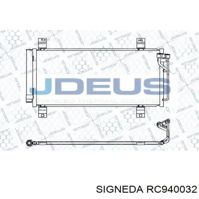 Конденсатор кондиционера Mazda GS3L61480B цена, от 147.02 USD