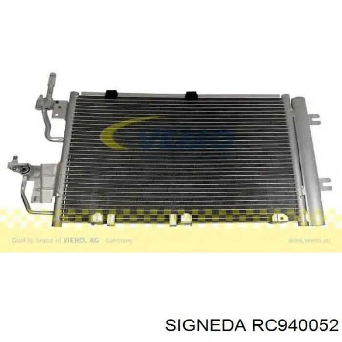 Радиатор охлаждения кондиционера Opel 6850237