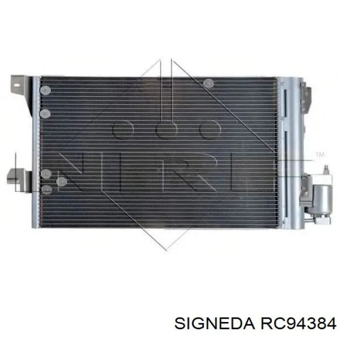 1850074 Market (OEM) радиатор кондиционера
