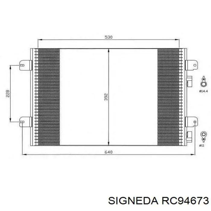 Конденсатор кондиционера Kemp 77647266 цена, от 65.74 USD