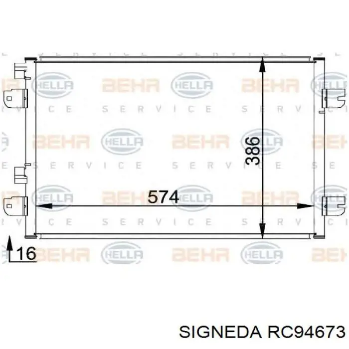 Конденсатор кондиционера Renault (RVI) 8200557066 цена, от 65.79 USD