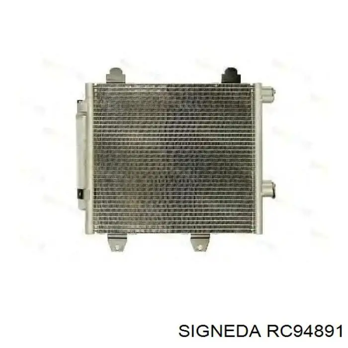 Радиатор кондиционера Ситроен С1 1 (Citroen C1)