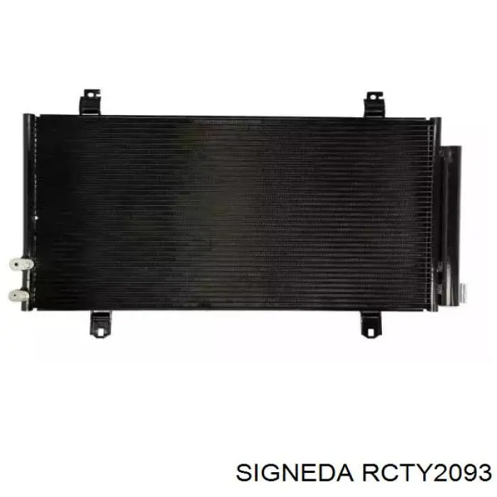 RCTY2093 Signeda радиатор кондиционера