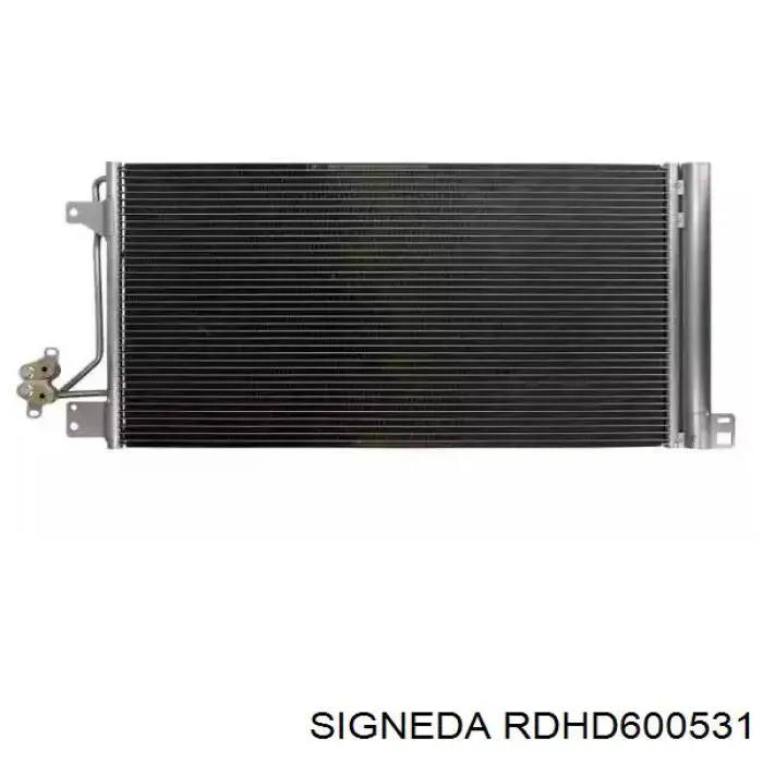 Вентилятор радиатора кондиционера RDHD600531 SIGNEDA