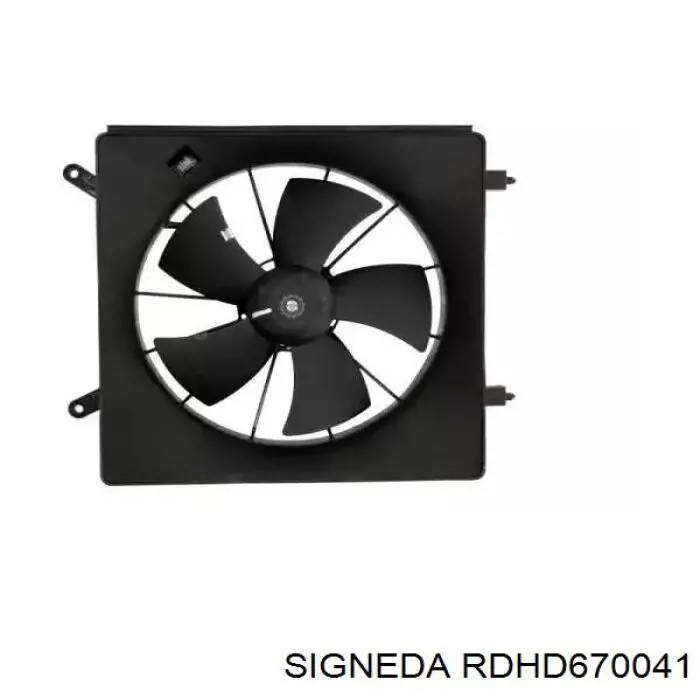RDHD670041 Signeda диффузор радиатора охлаждения