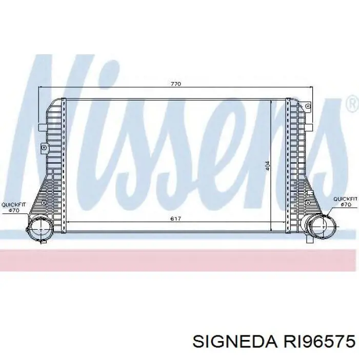 Интеркулер RI96575 Signeda