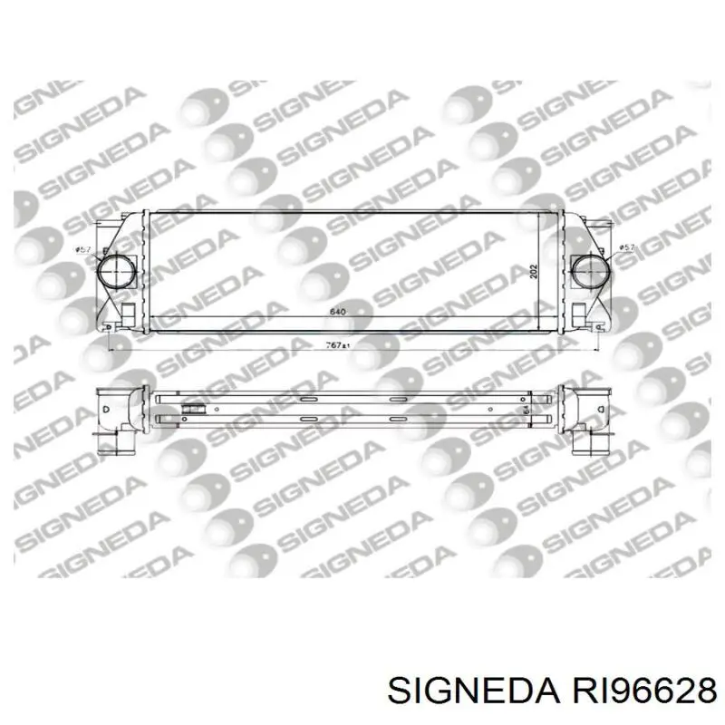 RI96628 Signeda интеркулер