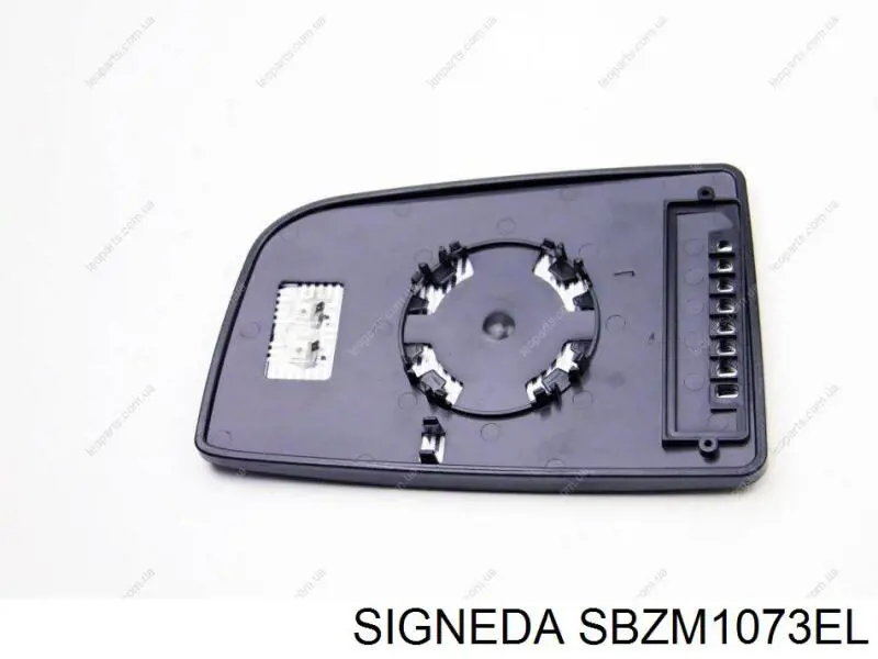 Стекло левого зеркала заднего вида SBZM1073EL Signeda