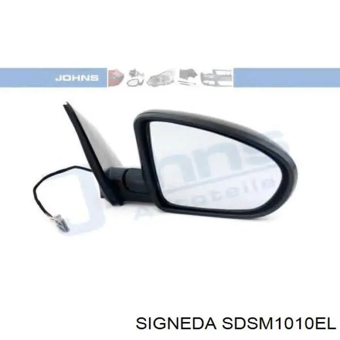 SDSM1010EL Signeda зеркальный элемент зеркала заднего вида левого