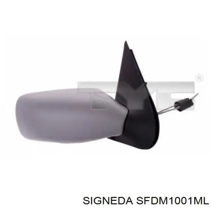 SFDM1001ML Signeda Зеркальный элемент левого зеркала заднего вида