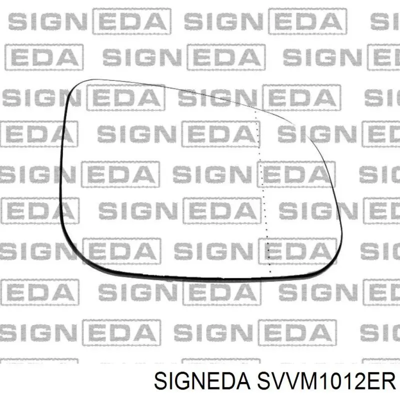 Стекло зеркала заднего вида, правого TYC 33800471 цена, от 13.21 USD