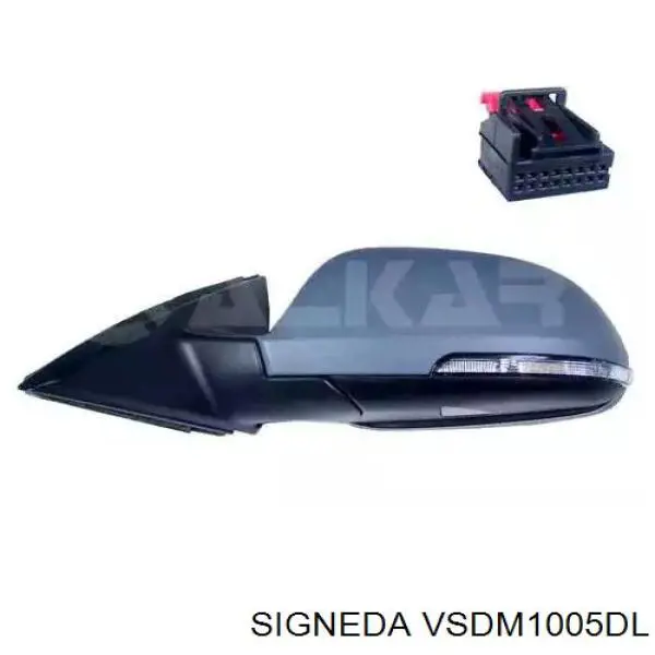 Накладка левого бокового зеркала AND 30857029 цена, от 16.74 USD