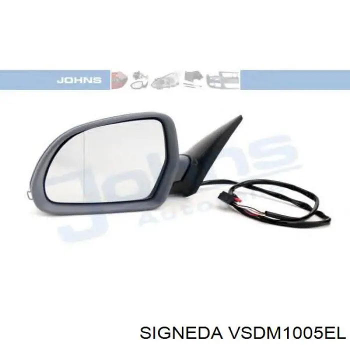 VSDM1005EL Signeda зеркало заднего вида левое