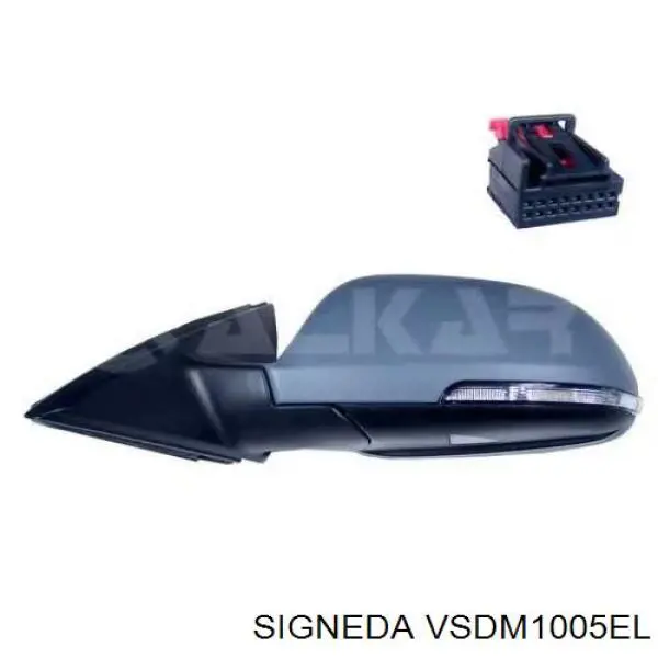 Зеркало заднего вида, левое Signeda VSDM1005EL цена, от 61.05 USD