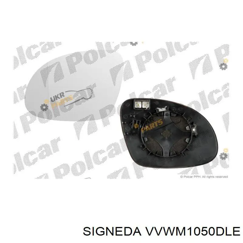 VVWM1050DLE Signeda Накладка зеркала заднего вида, левая