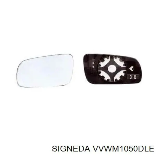 Накладка (крышка) зеркала заднего вида левая VVWM1050DLE Signeda