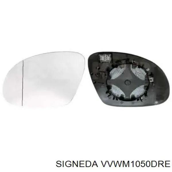 Купить VVWM1050DRE Signeda Накладка/крышка зеркала заднего вида, правая