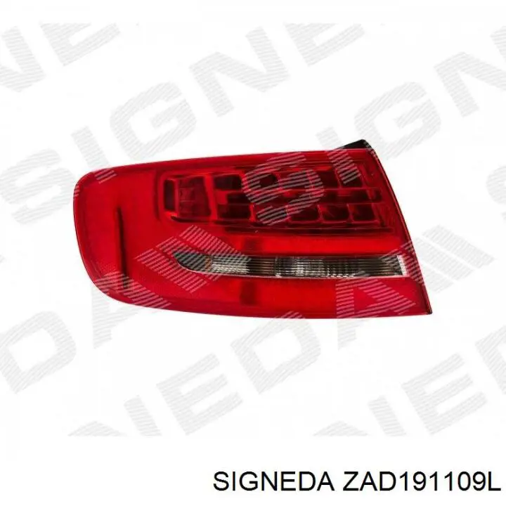ZAD191109L Signeda фонарь задний левый внешний
