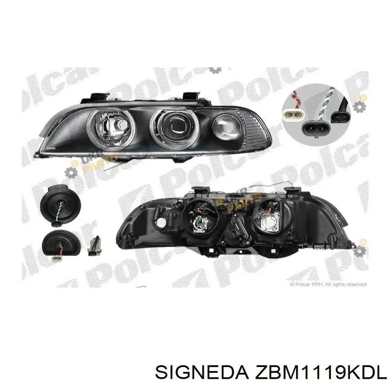 ZBM1119KDL Signeda Фара