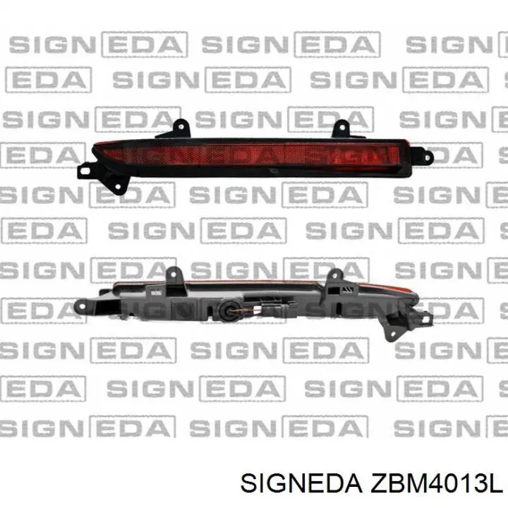 Левый отражатель заднего бампера Signeda ZBM4013L цена, от 19.30 USD