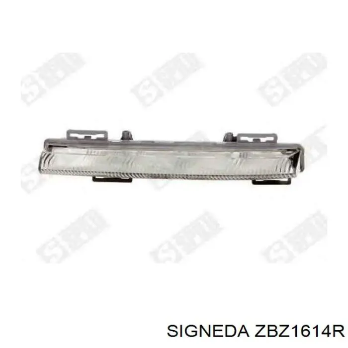 Фара дневного света правая ZBZ1614R Signeda