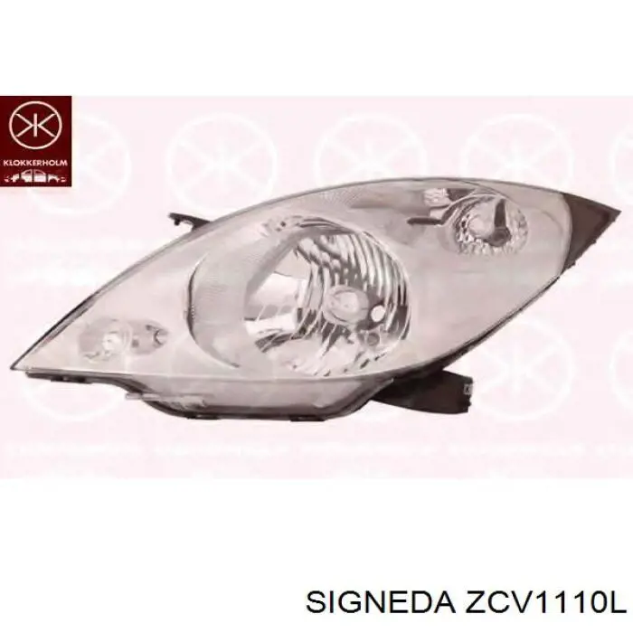 ZCV1110L Signeda фара левая