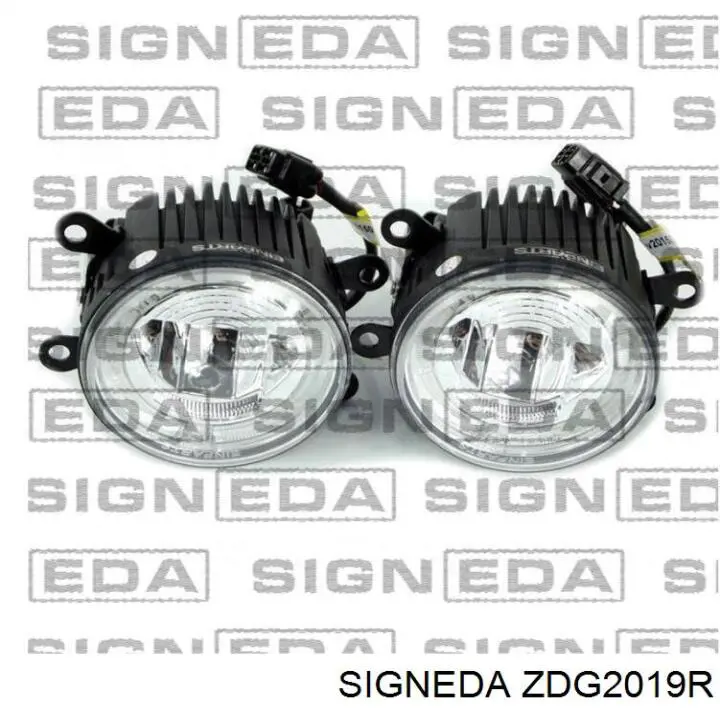 Фара противотуманная правая ZDG2019R Signeda