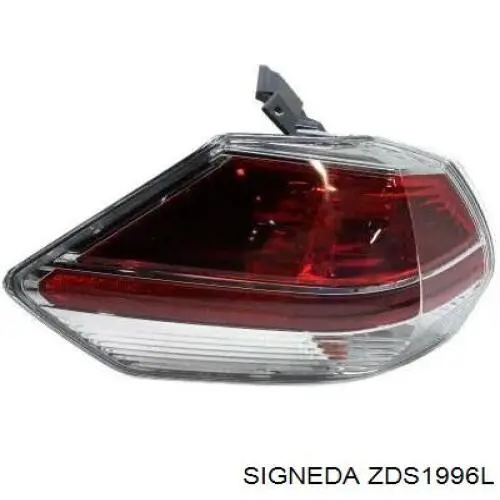 ZDS1996L Signeda фонарь задний левый внутренний