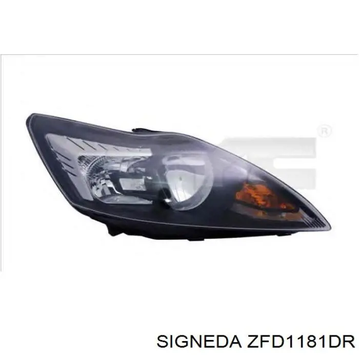 Правая фара ZFD1181DR Signeda