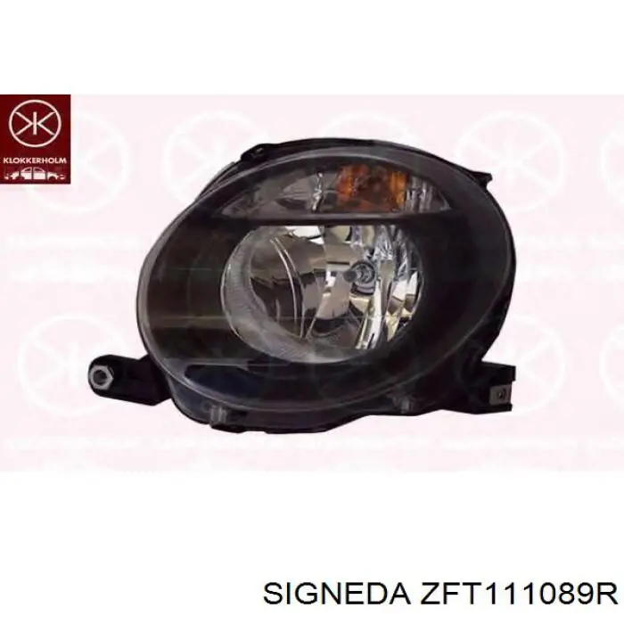 Фара правая ZFT111089R Signeda