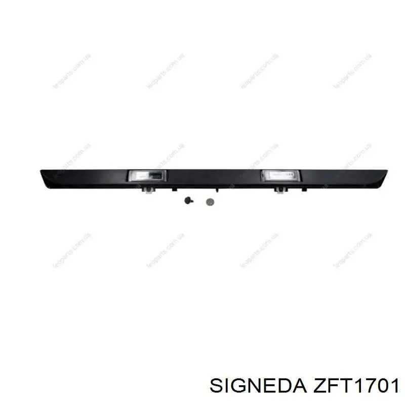 ZFT1701 Signeda фонарь подсветки заднего номерного знака