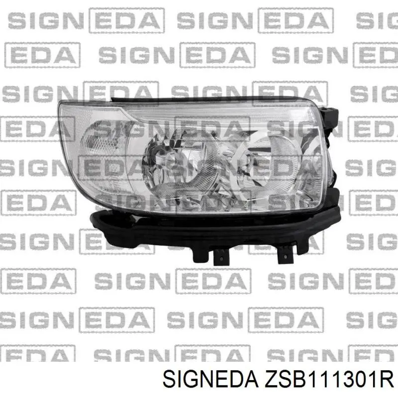 Фара правая ZSB111301R Signeda