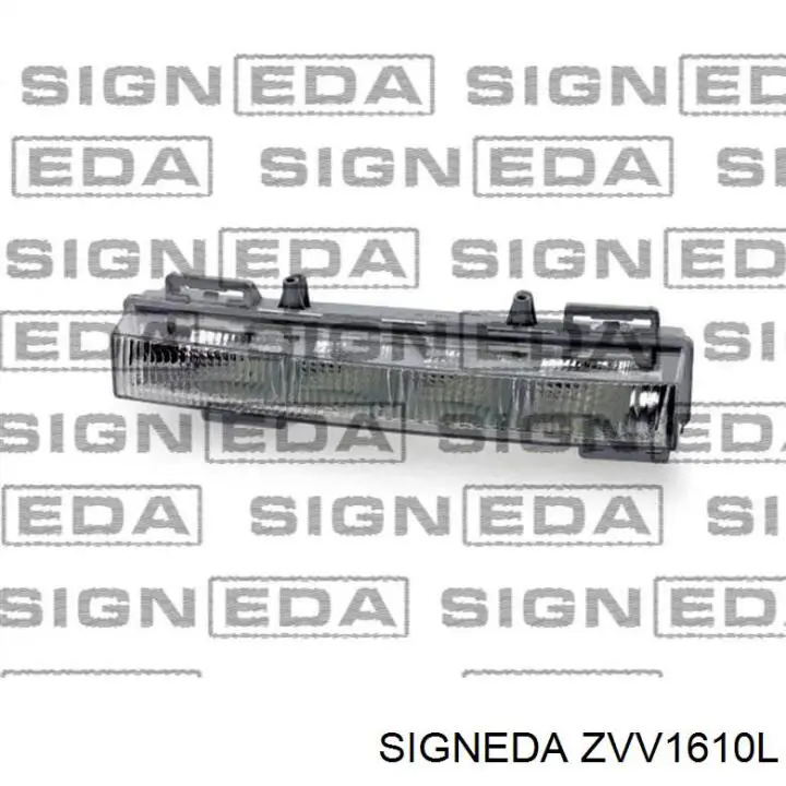 90D129V Polcar Фара дневного света, левая