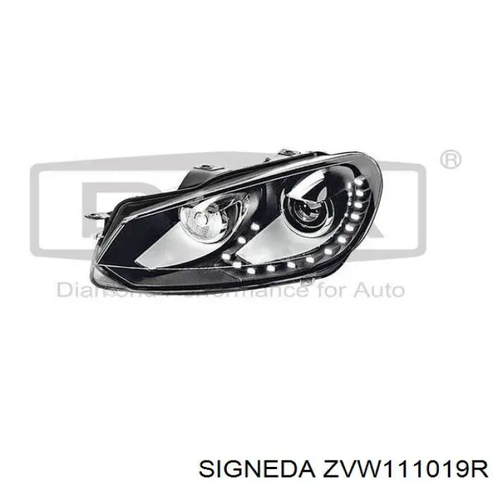 Правая блок фара Diamond/DPA 89410596902 цена, от 215.89 USD