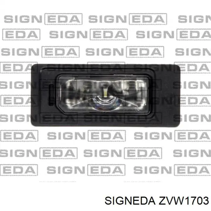 Фонарь подсветки номерного знака 3943003 Autotechteile