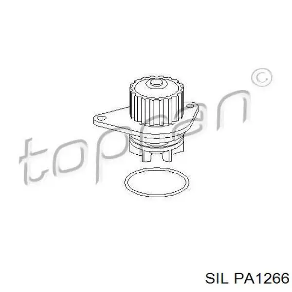Помпа охлаждения SIL PA1266 цена, от 34.51 USD