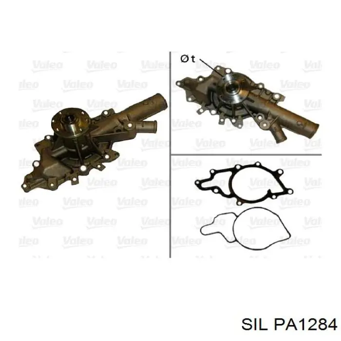 Помпа охлаждения SIL PA1284 цена, от 71.29 USD